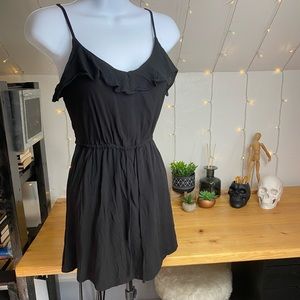 Divided | black mini dress